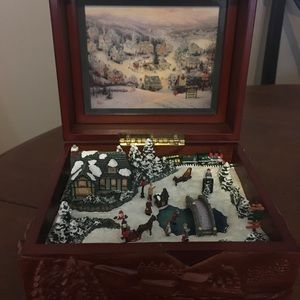Thomas Kinkade music box
